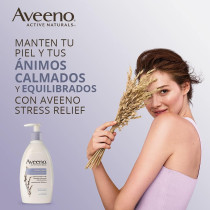 Aveeno Stress Relief Moisturizing Body Lotion with Lavender, 12 Fl Oz (Pack of 1)
