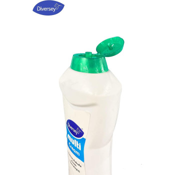 Diversey Multi Cream, Non Abrasive Stain Removal for Washroom, Sink, Tub, Tiles and Stainless Steel Surfaces 500 ML (Pack of 2)