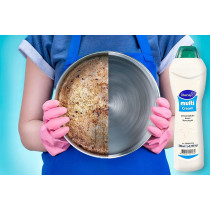 Diversey Multi Cream, Non Abrasive Stain Removal for Washroom, Sink, Tub, Tiles and Stainless Steel Surfaces 500 ML (Pack of 2)