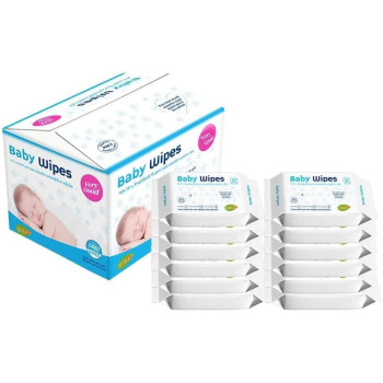 Wetwipes Baby Wipes Megavalue Twin-Pack 24x60s - Ultra Gentle on Sensitive Skin