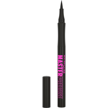 Maybelline Eyestudio Master Precise All Day Liquid Eyeliner, Black, 0.034 Oz