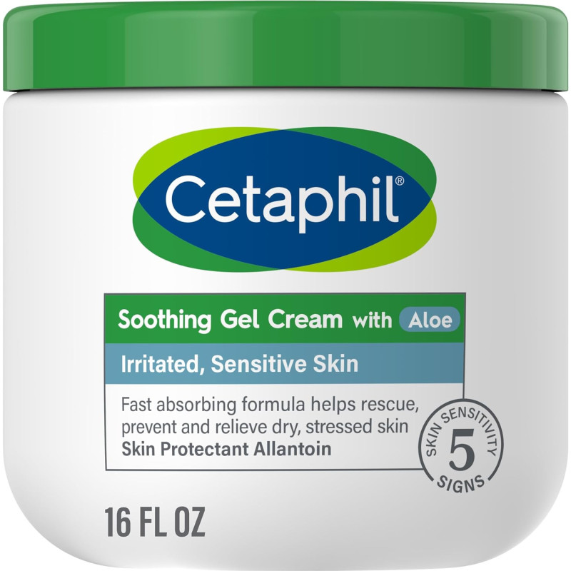 Cetaphil Soothing Gel, Cream, 16 Oz (Pack of 1)