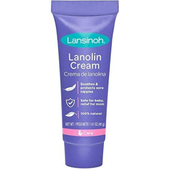 Lansinoh Breast Cream, 1.41 Oz Tube (Pack of 3)