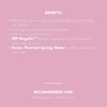 EAU THERMALE AVENE Antirougeurs Smoothing Cleansing Lotion, 200 ML