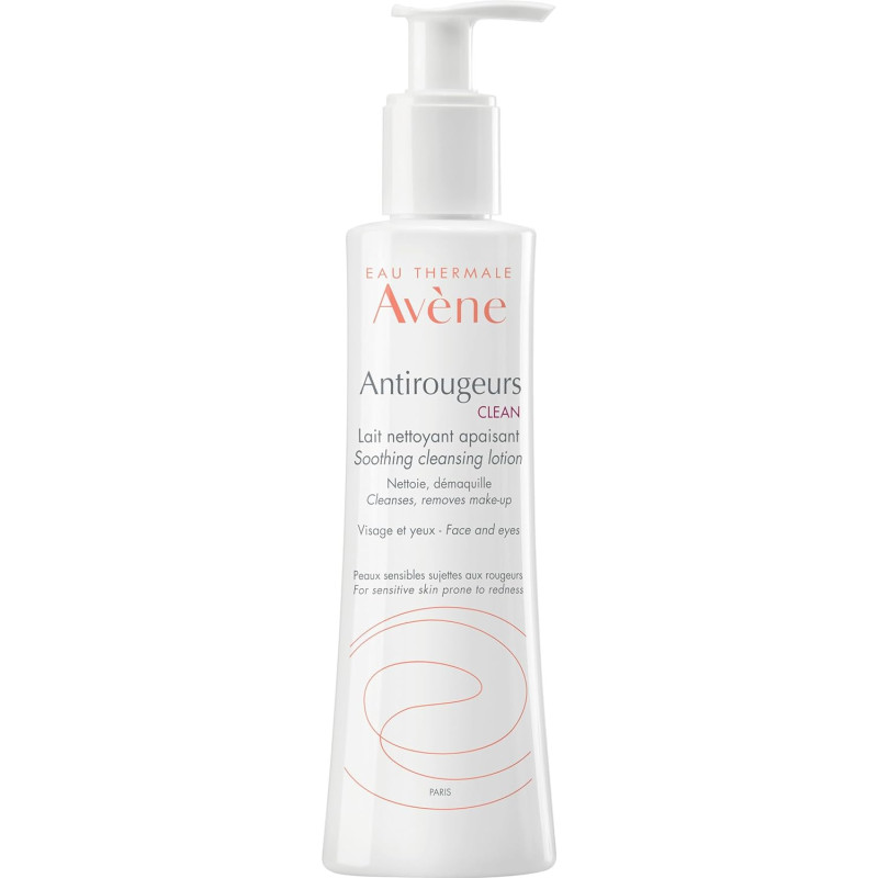EAU THERMALE AVENE Antirougeurs Smoothing Cleansing Lotion, 200 ML