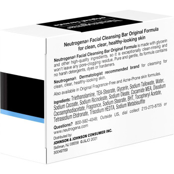 Neutrogena Transparent Scented Facial Soap, Original Formula Soap, 3.5 Oz (Pack of 6)