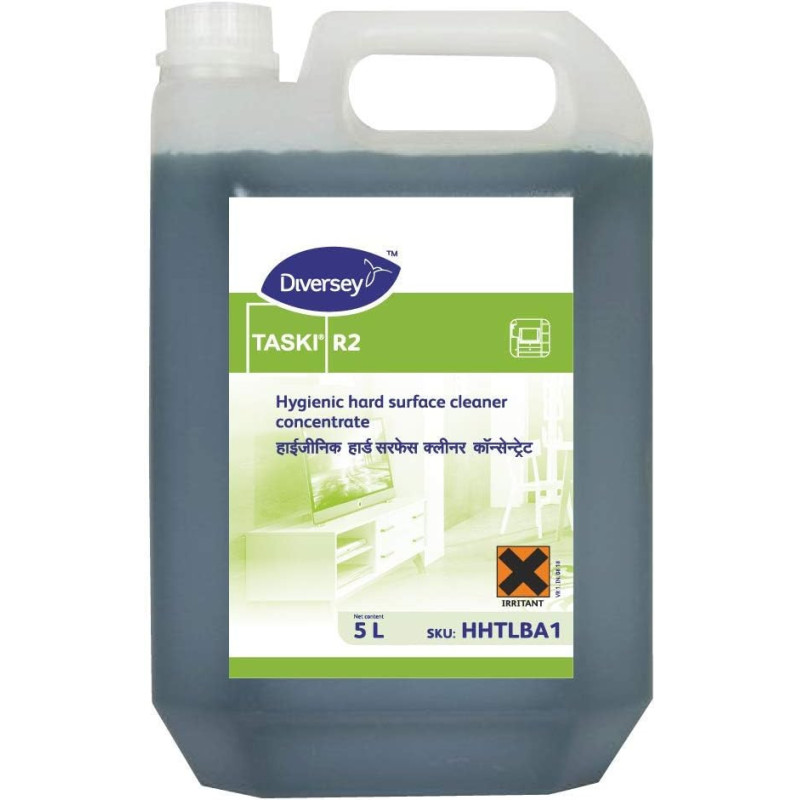 Diversey Taski R2 Hard Surface Cleaner cum Sanitizers, 5 L