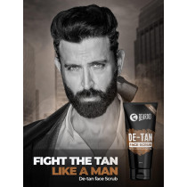 Beardo DeTan Face Scrub for Men Improved Version, Tan & Dead Cell Removal, 100 G