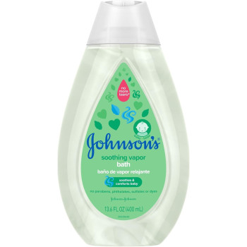 Johnson's Baby Bath 13.6 Oz Vapor (Pack of 6)