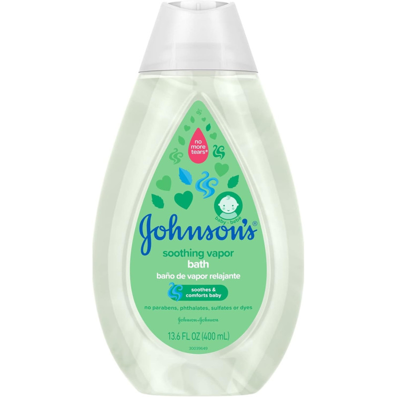 Johnson's Baby Bath 13.6 Oz Vapor (Pack of 6)