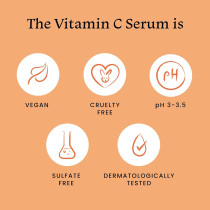Foxtale 15 Percentage Vitamin C Face Serum For Glowing Skin With Pure L-Ascorbic Acid And Vitamin E, Brightening Serum For Dark Spots, 30 ML (Pack of 1)
