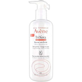Avene TriXera Nutrition Nutri-Fluid Balm for Face & Body, 400 ML