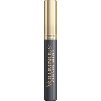 L’Oreal Paris Makeup Voluminous Mascara Original, Curved Brush Lifts & Builds Lashes Up To 5X Volume, Clump Free, Smudge Free, Black Brown, 0.28 Fl Oz
