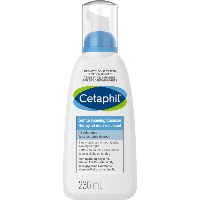 Cetaphil Gentle Foaming Cleanser, 236 ML