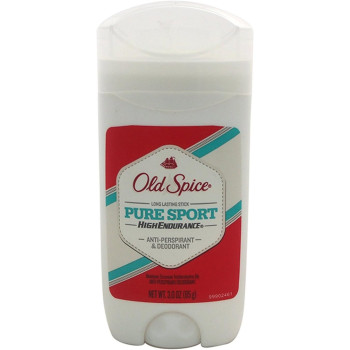 Old Spice High Endurance Anti-Perspirant & Deodorant, Pure Sport, 3 Oz (Pack of 1)