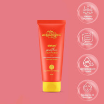 Aqualogica Detan+ Smoothie Face Wash with Glycolic Acid & Cherry Tomato for Men & Women, 100 ML