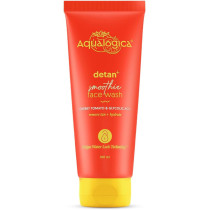 Aqualogica Detan+ Smoothie Face Wash with Glycolic Acid & Cherry Tomato for Men & Women, 100 ML