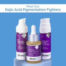 The Derma Co 1 Percent Kojic Acid Face Wash with Niacinamide & Alpha Arbutin For Dark Spots & Pigmentation, 100 ML, Transparent