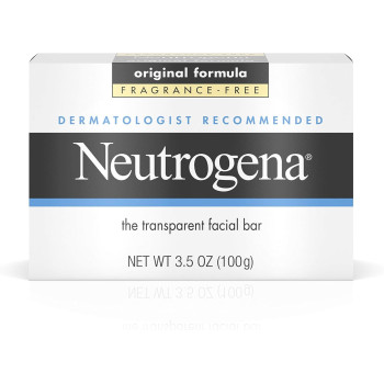 Neutrogena Original Formula Facial Bar, Fragrance Free, 3.5 Oz