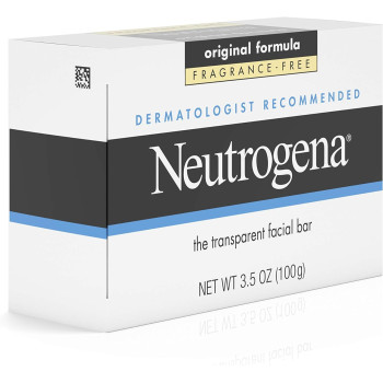 Neutrogena Original Formula Facial Bar, Fragrance Free, 3.5 Oz