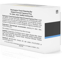 Neutrogena Original Formula Facial Bar, Fragrance Free, 3.5 Oz