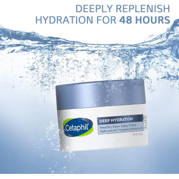 Cetaphil Deep Hydration Fragrance Free Healthy Glow Daily Face Cream, 1.7 Oz