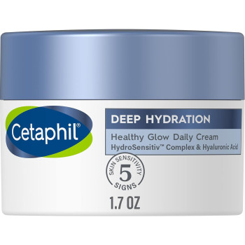 Cetaphil Deep Hydration Fragrance Free Healthy Glow Daily Face Cream, 1.7 Oz