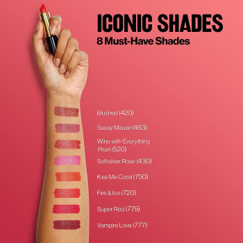 REVLON Super Lustrous Lipstick, 460 Blushing Mauve, 4.2 G (Pack of 1)