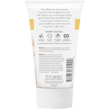 BURT'S BEES Deep Pore Scrub, Facial Cleanser, 113.3 G