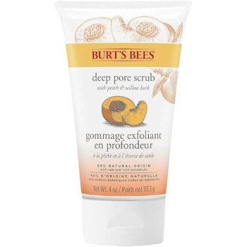 BURT'S BEES Deep Pore Scrub, Facial Cleanser, 113.3 G