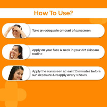 The Derma Co C-Cinamide Sunscreen SPF 50 Aqua Gel with Vitamin C & Niacinamide, PA++++, Lightweight, 50 G