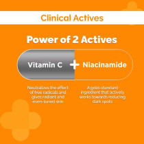 The Derma Co C-Cinamide Sunscreen SPF 50 Aqua Gel with Vitamin C & Niacinamide, PA++++, Lightweight, 50 G