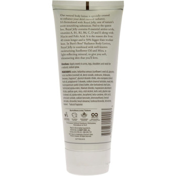 BURT'S BEES Radiance Body Lotion, 6 Fl Oz (Pack of 1)