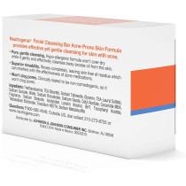 Neutrogena Facial Cleansing Bar Treatment for Acne-Prone Skin, 3.5 Oz