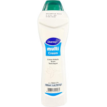 Diversey Multi Cream, Non Abrasive Stain Removal for Washroom, Sink, Tub, Tiles and Stainless Steel Surfaces, Lemon Fragrance, 500 ML