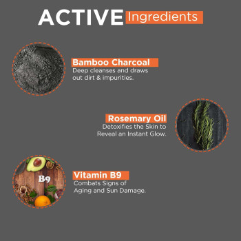 BEARDHOOD Activated Charcoal Peel Off Mask, 100 G (Peel Off Mask)