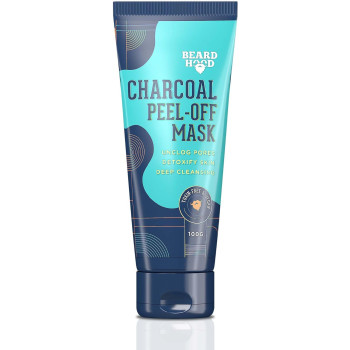 BEARDHOOD Activated Charcoal Peel Off Mask, 100 G (Peel Off Mask)