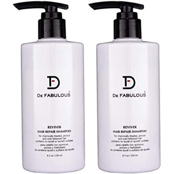 De Fabulous Reviver Hair Repair Shampoo, 8.5 Oz (Pack of 2)