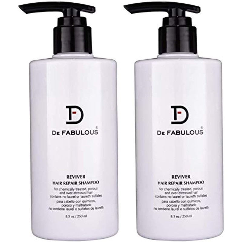 De Fabulous Reviver Hair Repair Shampoo, 8.5 Oz (Pack of 2)