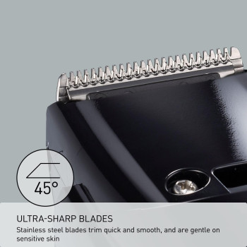 PANASONIC Wet Dry Beard and Hair Trimmer, Black, ER-GB42-K