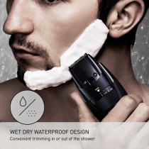 PANASONIC Wet Dry Beard and Hair Trimmer, Black, ER-GB42-K