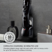 PANASONIC Wet Dry Beard and Hair Trimmer, Black, ER-GB42-K