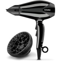 BaByliss Compact Pro 2400 Hair Dryer AC, Italian Made, 6715DSDE (Black)