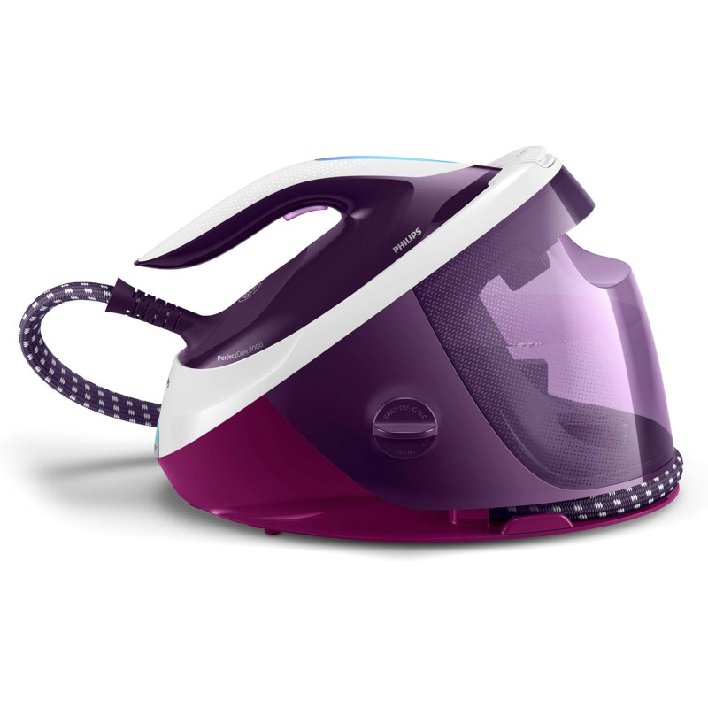 PHILIPS Steam Generator Iron Box, 2100W, 1.8L Water Tank, Purple, PSG7028/36