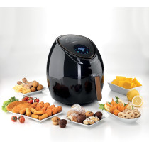 KENWOOD Digital Air Fryer XXL 5.5L, 2.4KG, 1800W With Rapid Hot Air Circulation - HFP50.000BK