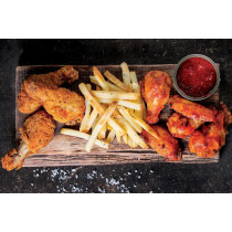 KENWOOD Digital Air Fryer XXL 5.5L, 2.4KG, 1800W With Rapid Hot Air Circulation - HFP50.000BK
