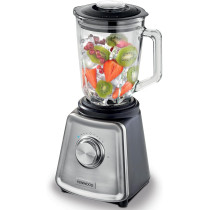 KENWOOD Glass Blender 800W Smoothie Blender/Smoothie Maker 1.5L, Silver - BLP44.270SS