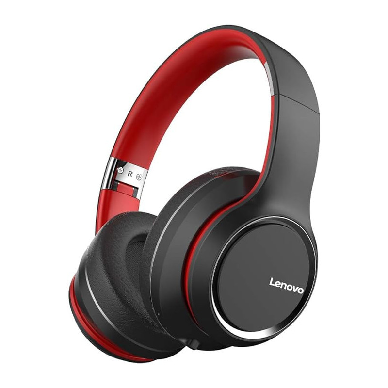 Lenovo Hd200 17Cm Bluetooth Wireless Over Ear Headphone - Black