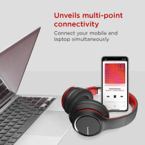 Lenovo Hd200 17Cm Bluetooth Wireless Over Ear Headphone - Black