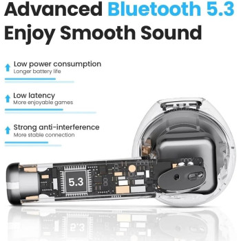 Haylou X1 NEO True Wireless Earbuds with Bluetooth 5.0, Noise-Cancelling Technology, IPX5 Water Resistance, and 15-Hour Battery Life - Black